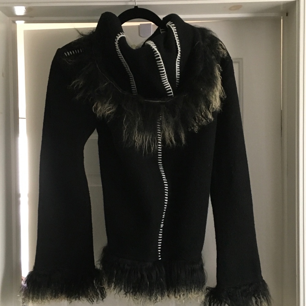 Black Wool Parasuco Jacket